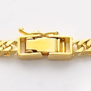 Amazon | [喜平] ブレスレット 18金 6面ダブル 18cm 10g K18